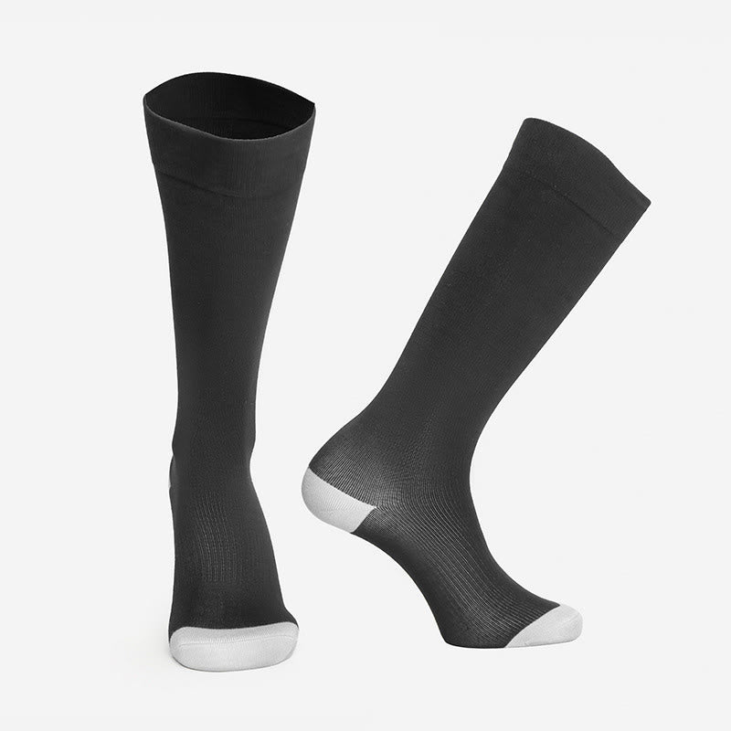 Plus Size Soft Bamboo Fiber Compression Socks - image 22
