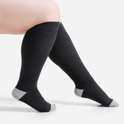 Plus Size Soft Bamboo Fiber Compression Socks - image 4