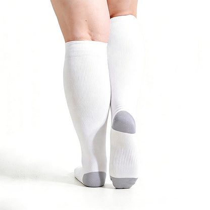 Plus Size Soft Bamboo Fiber Compression Socks - image 19