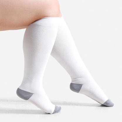 Plus Size Soft Bamboo Fiber Compression Socks - image 18