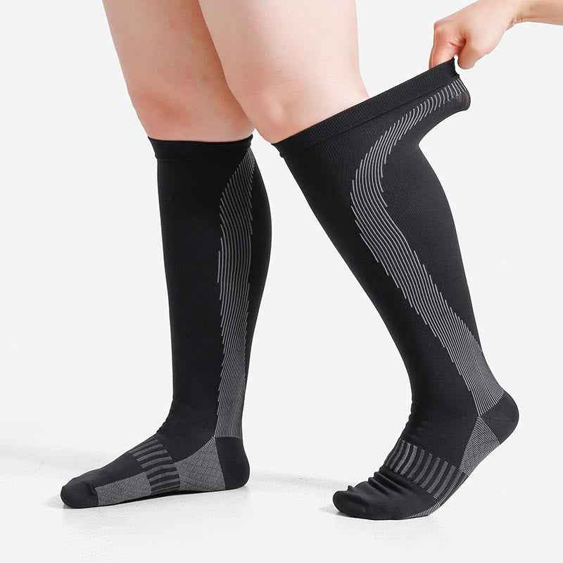 Plus Size Durable Supports Compression Socks - image 1