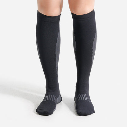 Plus Size Durable Supports Compression Socks - Black - XL - image 3