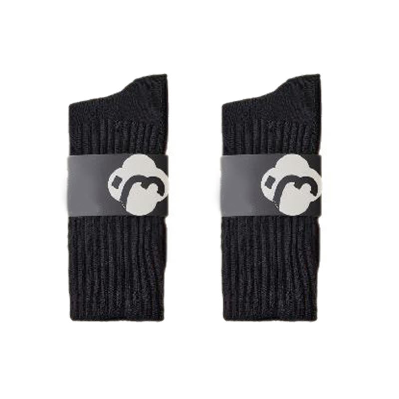 Absorbing Sweat Quarter Socks(4 Pairs) - Black - EU39-44(US6-10) - image 16