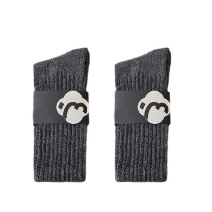 Absorbing Sweat Quarter Socks(4 Pairs) - Grey - EU39-44(US6-10) - image 19