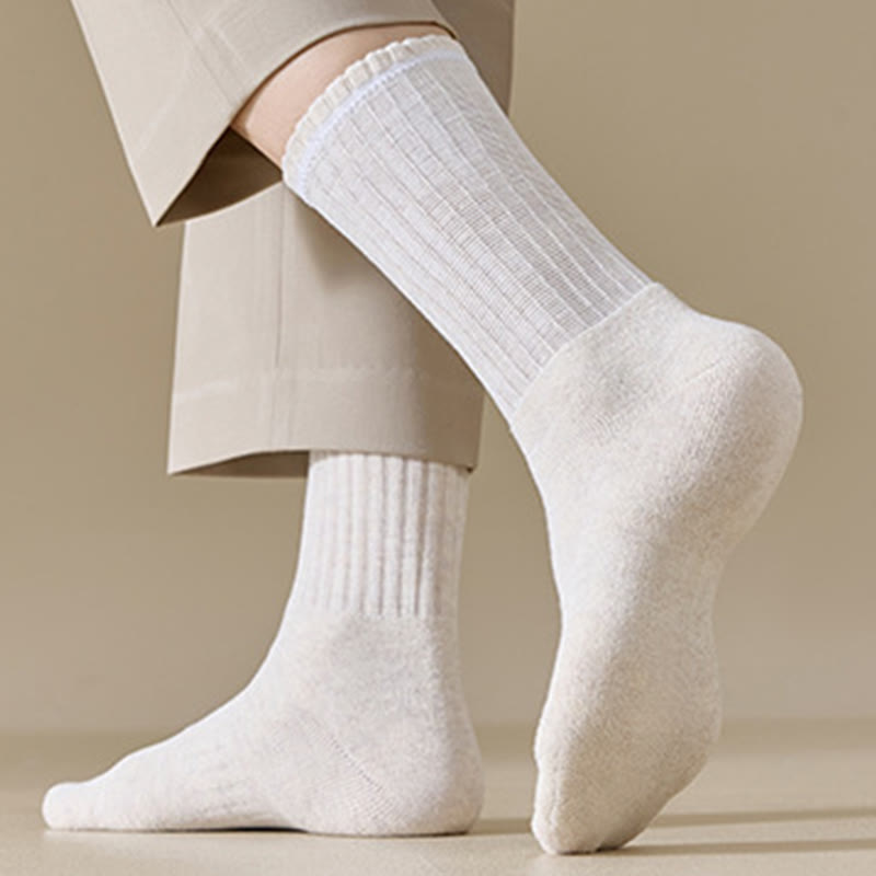 Absorbing Sweat Quarter Socks(4 Pairs) - image 9