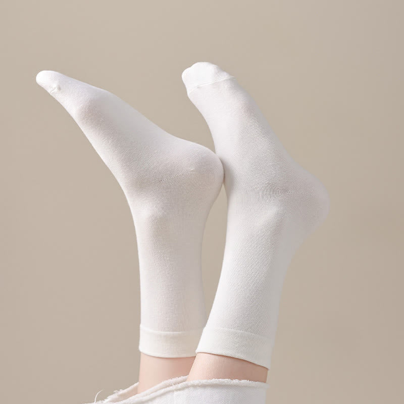 Skin Friendly Cotton Sleep Socks(8 Pairs) - image 2