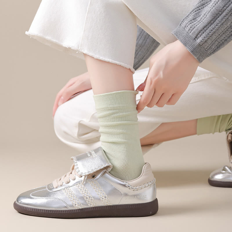 Skin Friendly Cotton Sleep Socks(8 Pairs) - image 7