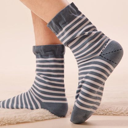 Wool Stripe Sleep Socks(2 Pairs) - image 9