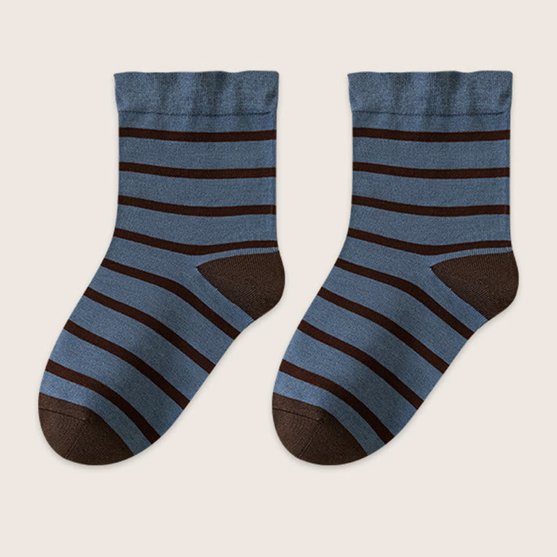 Classic Stripes Sleep Socks(2 Pairs) - Navy Blue - EU36-40(US3-7) - image 13