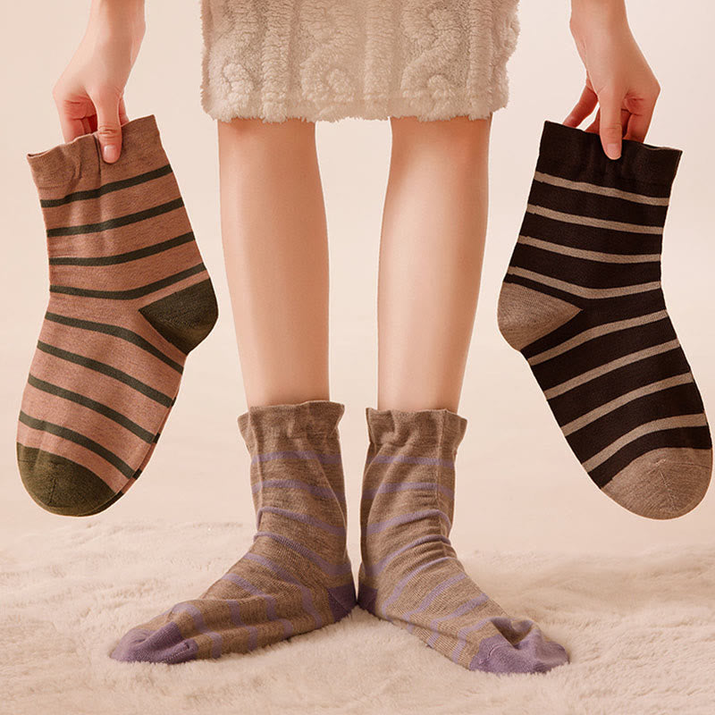 Classic Stripes Sleep Socks(2 Pairs) - image 1