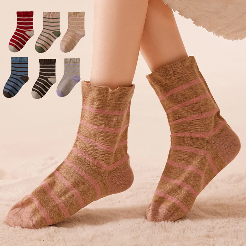 Classic Stripes Sleep Socks(2 Pairs) - image 0