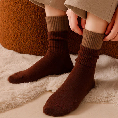 Elastic Cuff Sleep Socks(2 Pairs) - image 1