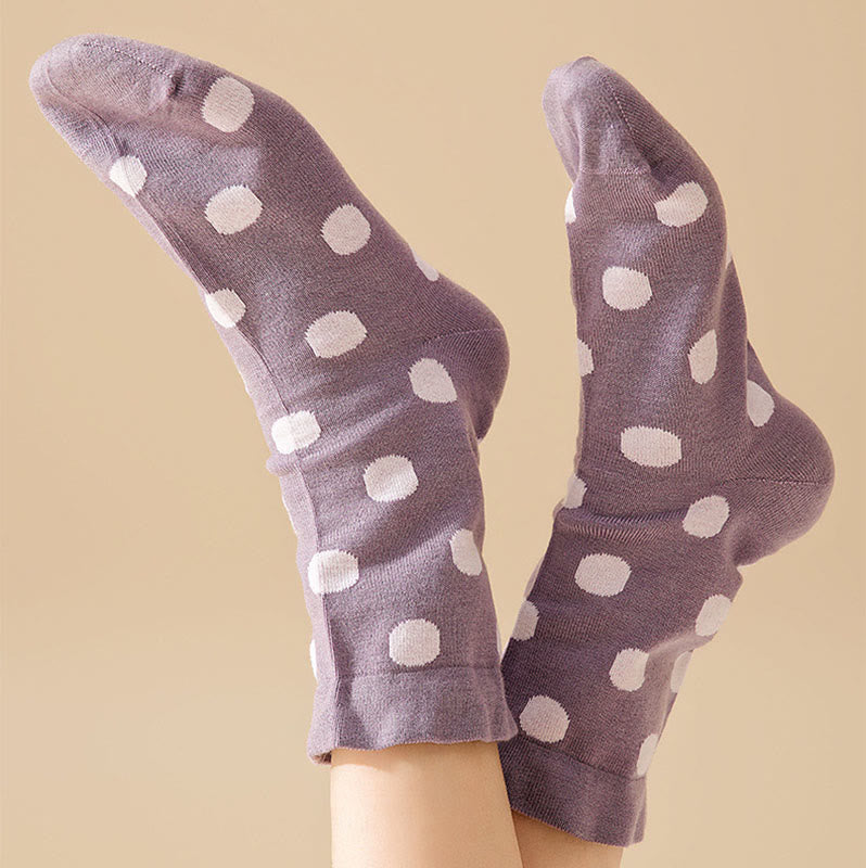 Polka Dots Sleep Socks(2 Pairs) - image 5