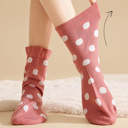Polka Dots Sleep Socks(2 Pairs) - image 2