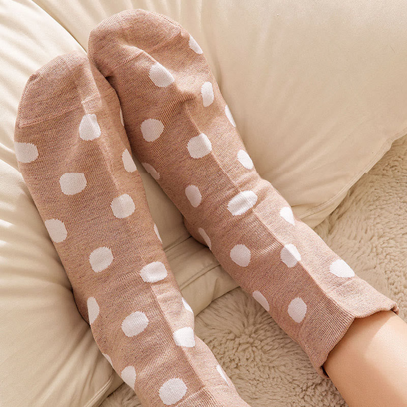 Polka Dots Sleep Socks(2 Pairs) - image 9