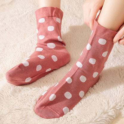 Polka Dots Sleep Socks(2 Pairs) - image 4