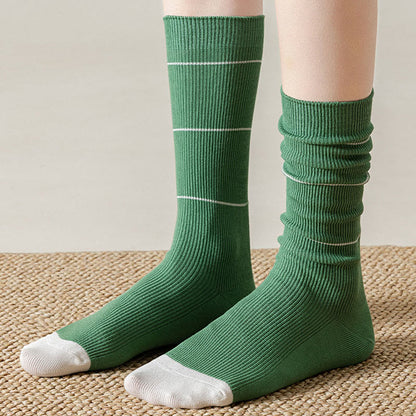 Soft Natural Dyeing Sleep Socks(3 Pairs) - image 4