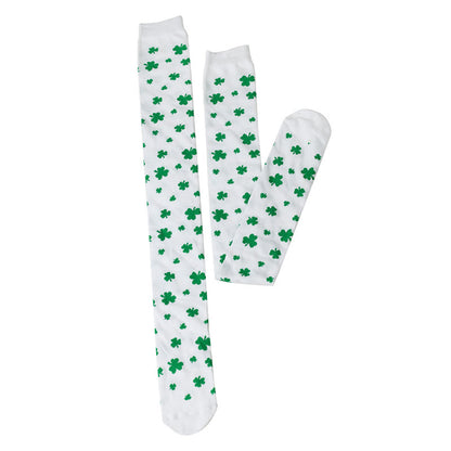 Lucky Clover Thigh Highs Socks(3 Pairs) - image 14