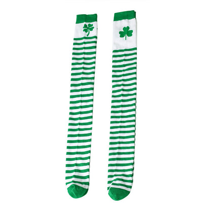 Lucky Clover Thigh Highs Socks(3 Pairs) - image 24