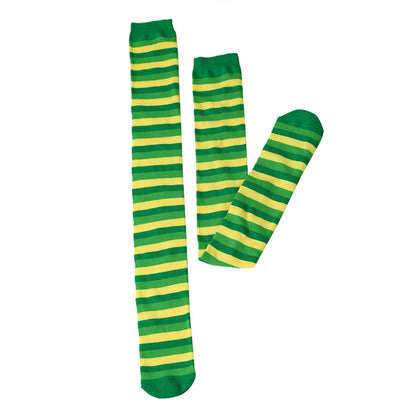 Lucky Clover Thigh Highs Socks(3 Pairs) - image 25