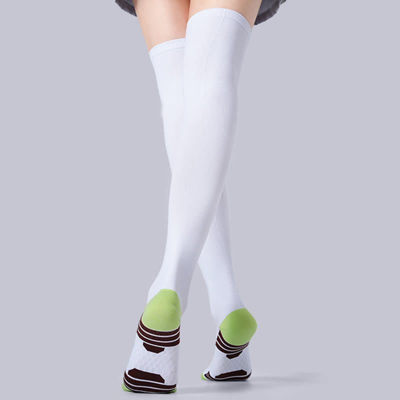 Support Sport Thigh High Socks(2 Pairs) - image 5