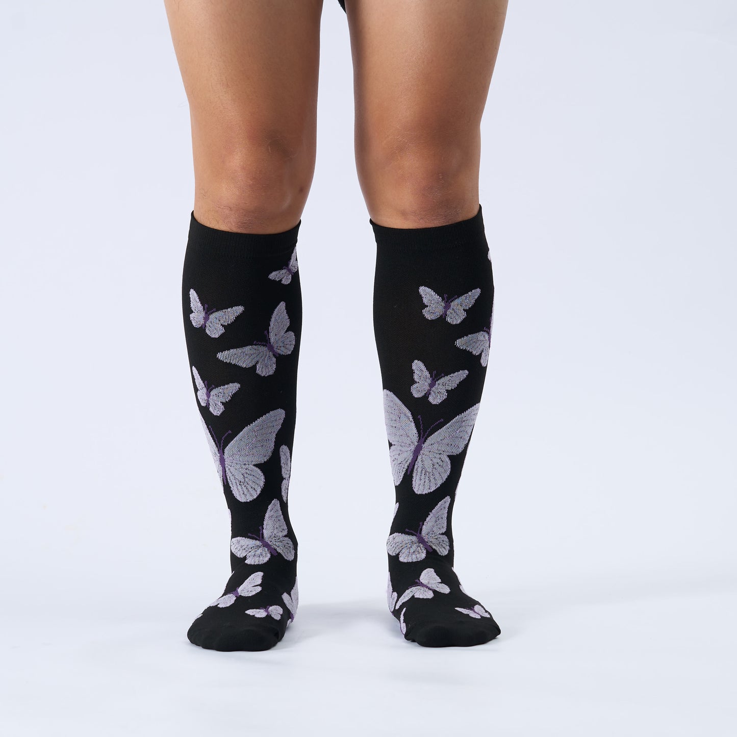 Plus Size Butterfly Compression Socks - image 6