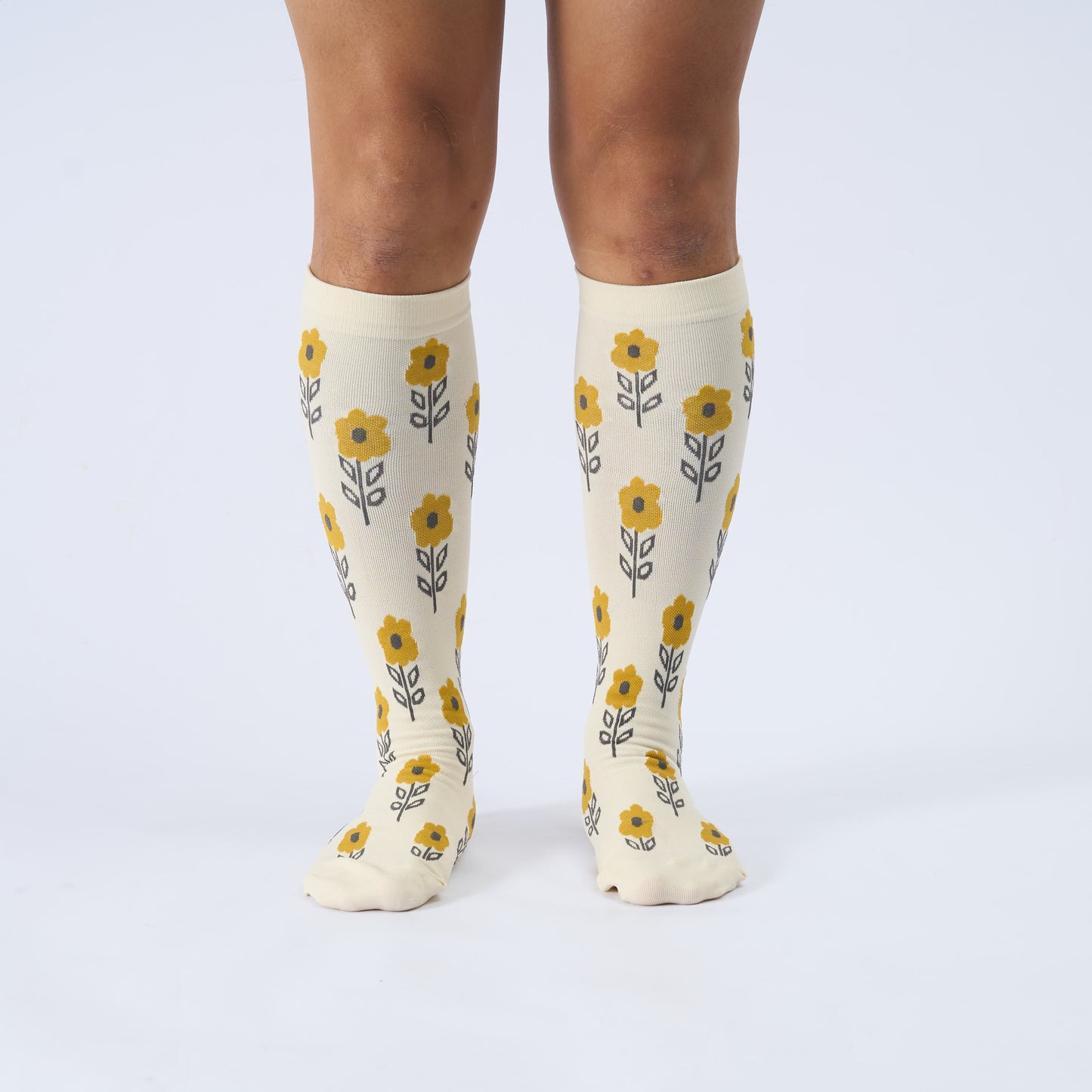 Plus Size Floral Trio Compression Socks - image 6