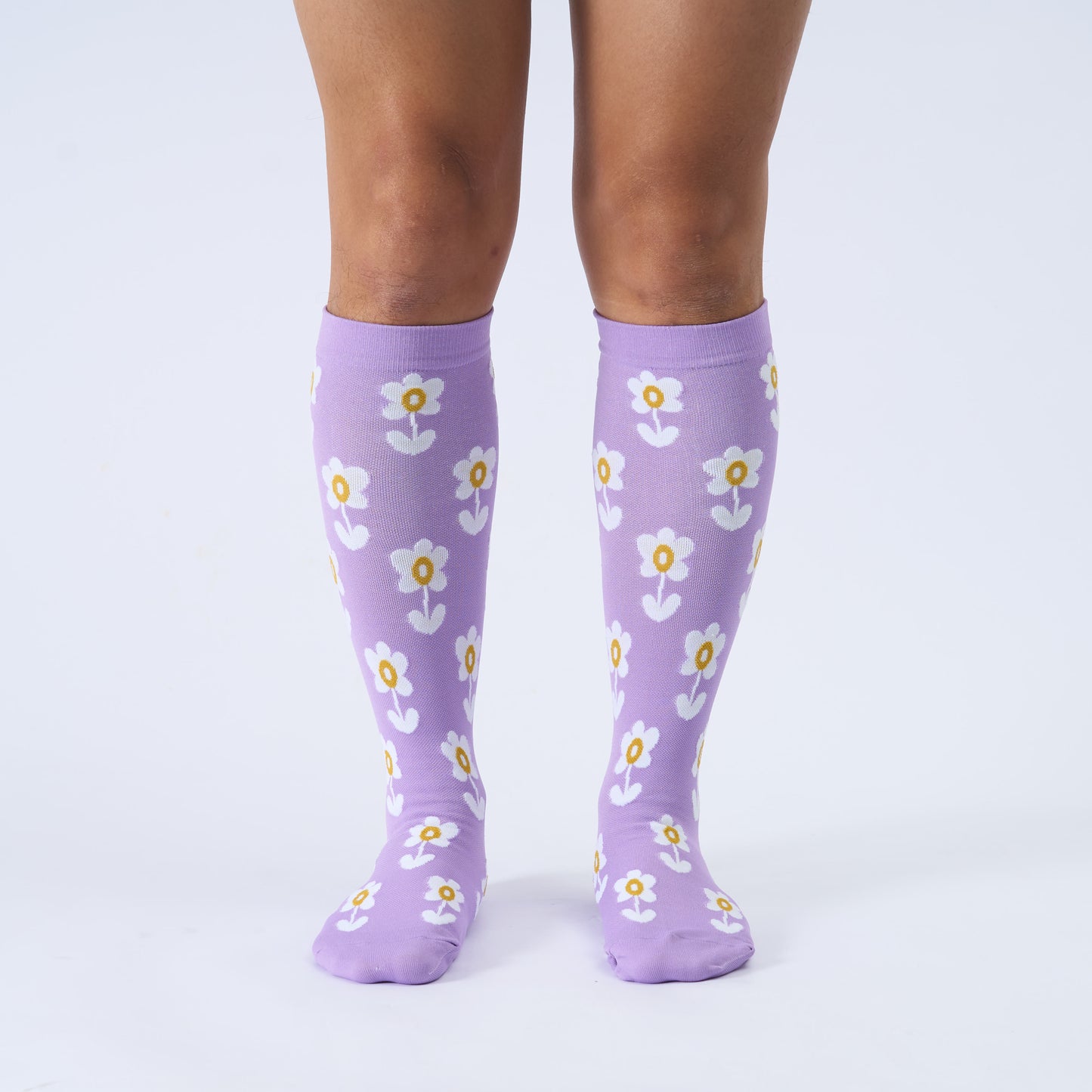 Plus Size Floral Trio Compression Socks - image 1