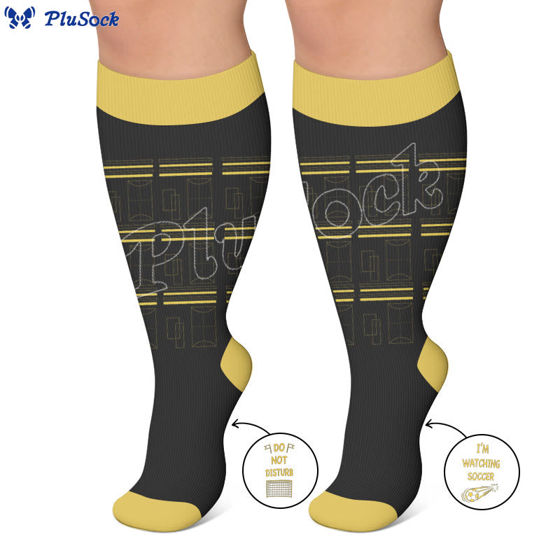 Plus Size Hobby Compression Socks - image 5