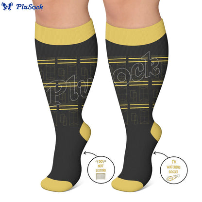 Plus Size Hobby Compression Socks - image 5
