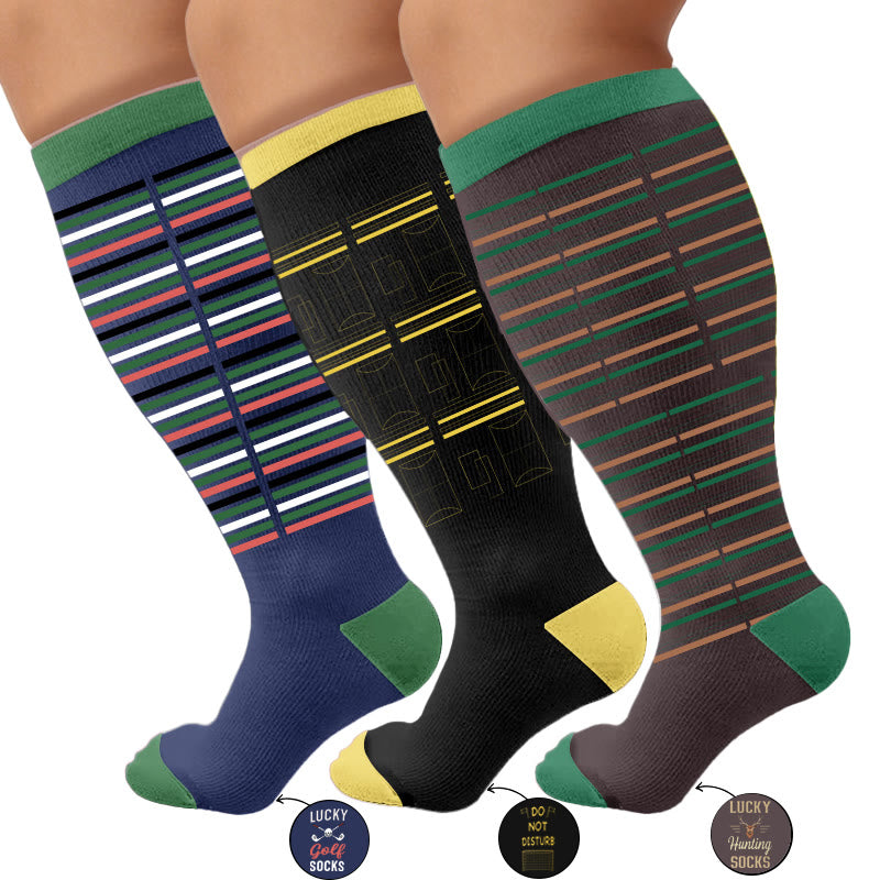 Plus Size Hobby Compression Socks - image 8