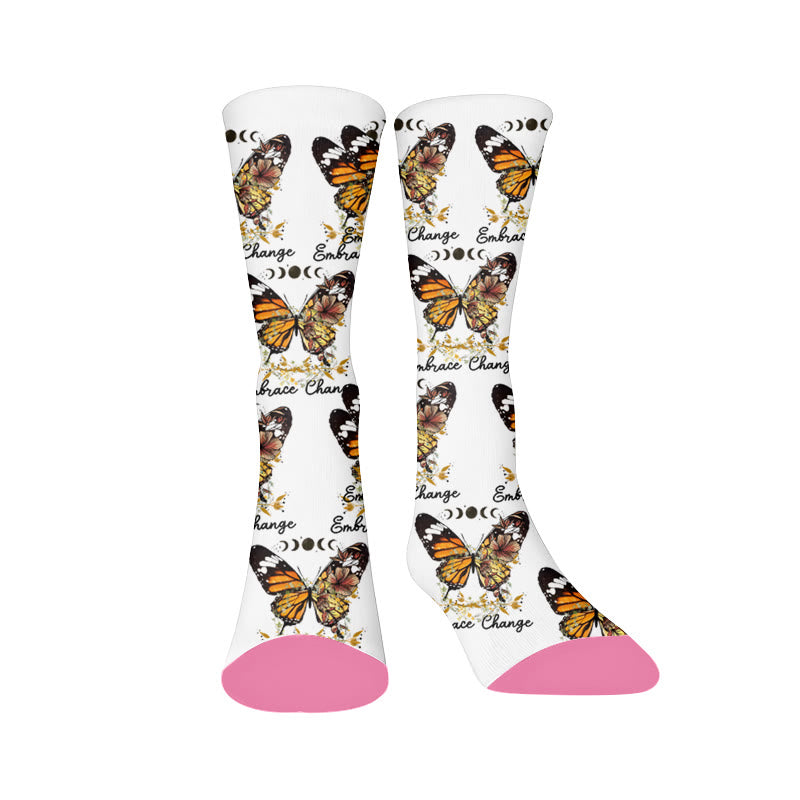 Bowknot Flag Butterfly Socks - Vintage(1 Pair) - EU37-44(US4-10) - image 9