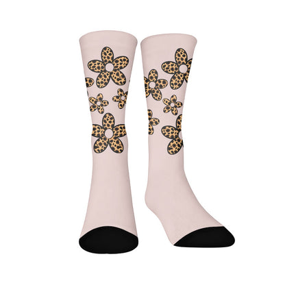 Butterfly Heart Leopard Print Socks - Leopard print(1 Pair) - EU37-44(US4-10) - image 9