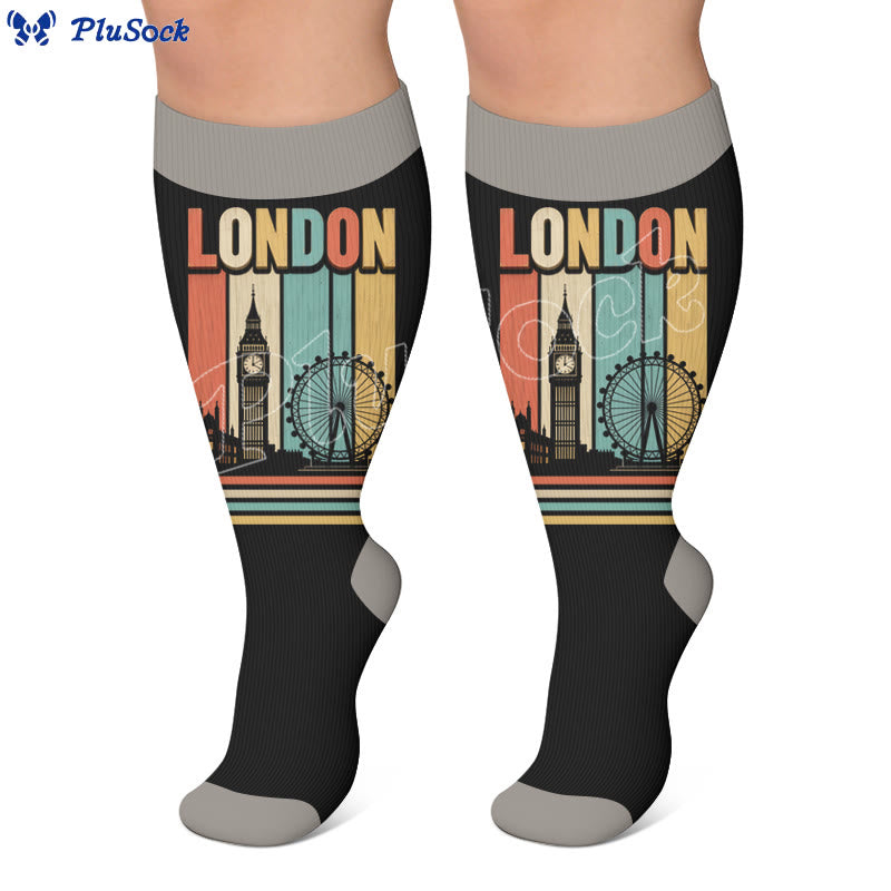 Plus Size Urban Compression Socks - image 4