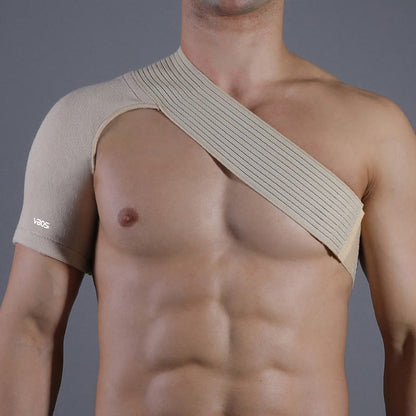 Secure Adjustable Fit Compression Shoulder Brace - image 0