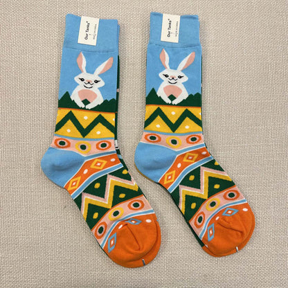 Easter Rabbit Quarter Socks(2 Pairs) - image 3