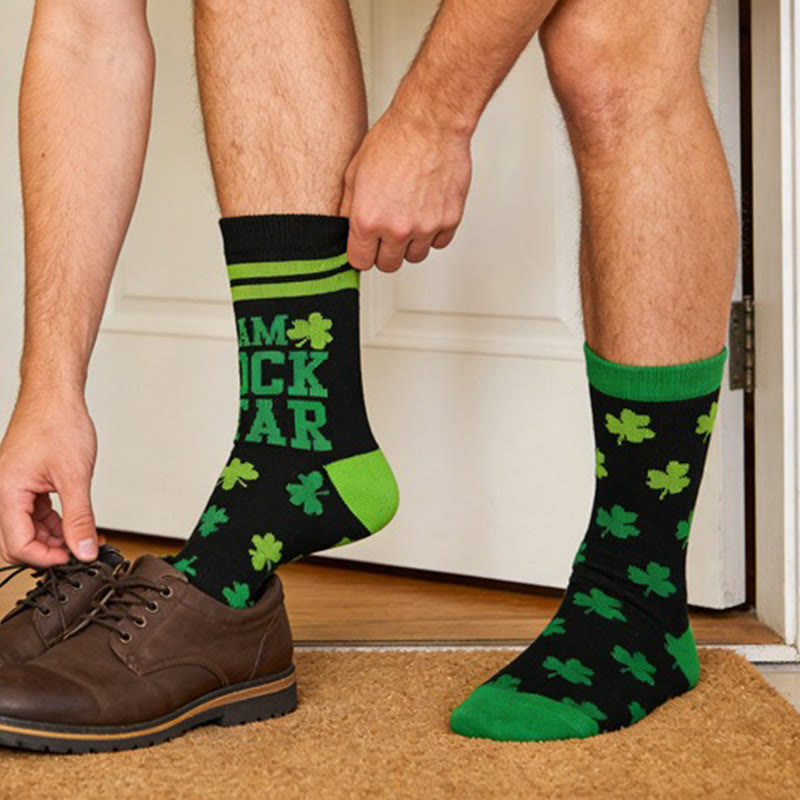 Striped Clover Quarter Socks(3 Pairs) - image 4