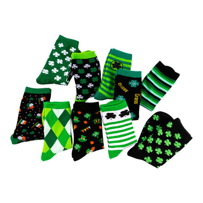 Lucky Clover Series Quarter Socks(5 Pairs) - image 11