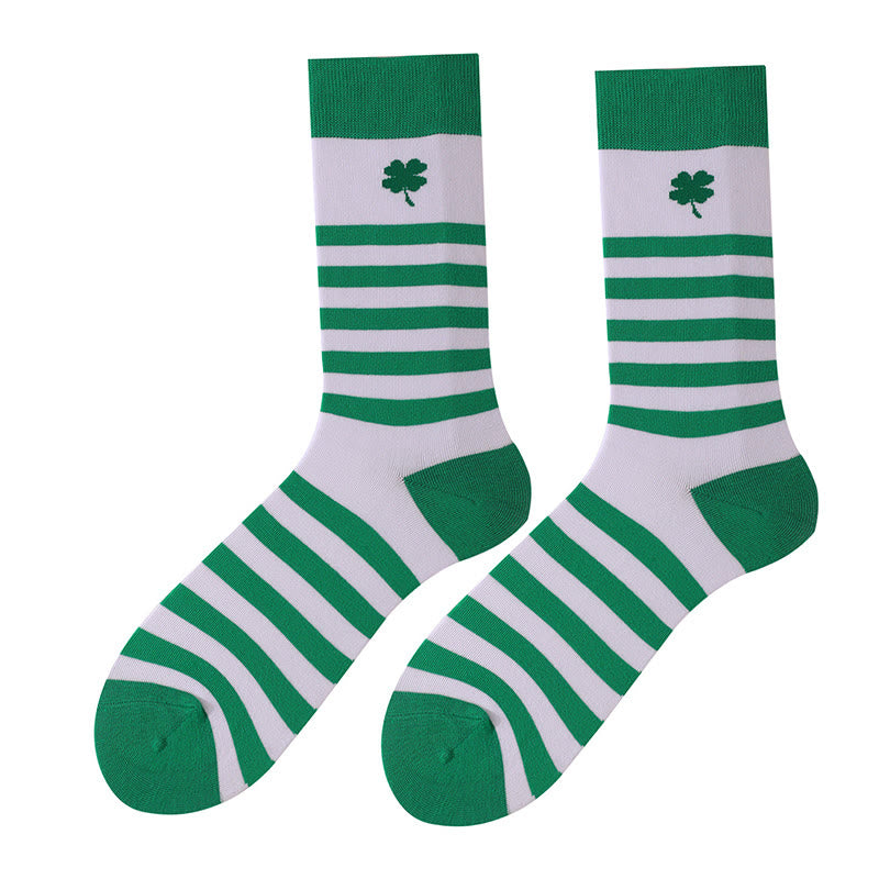 Wish Stripe Quarter Socks(3 Pairs) - image 6