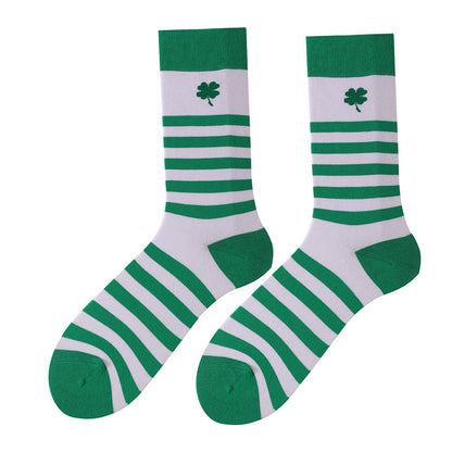 Wish Stripe Quarter Socks(3 Pairs) - image 6