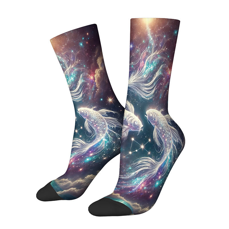 3D Universe Quarter Socks(4 Pairs) - image 5