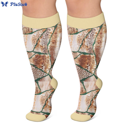 Plus Size Textured Compression Socks - image 2