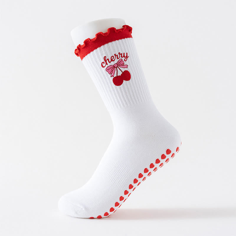 Fruit Series Yoga Socks(3 Pairs) - image 7