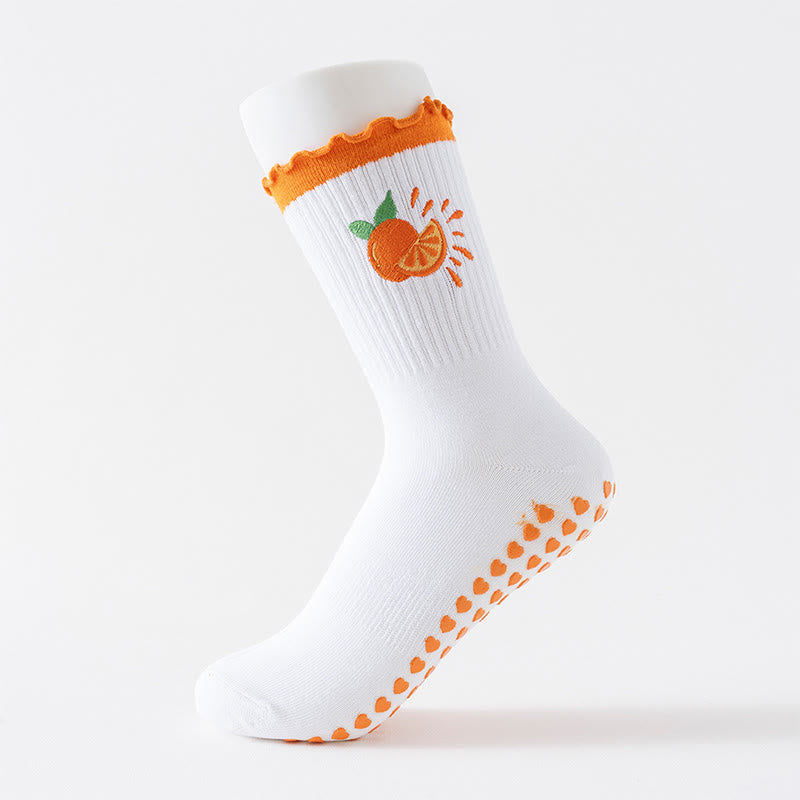 Fruit Series Yoga Socks(3 Pairs) - image 6