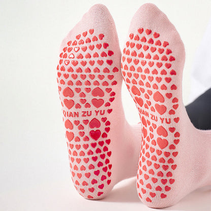 Strawberry Cherry Heart Yoga Socks(3 Pairs) - image 11