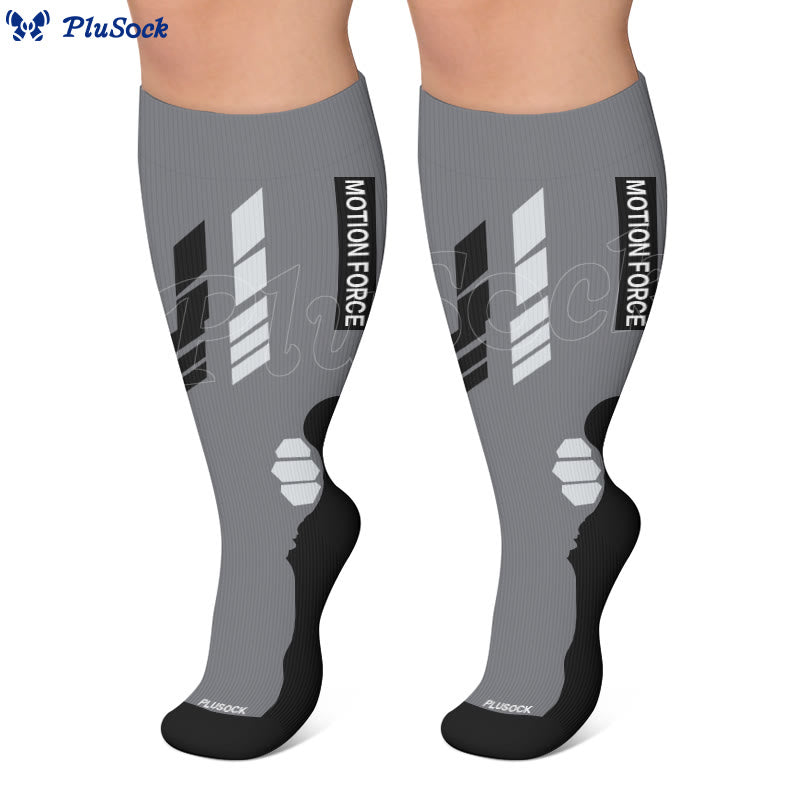 Plus Size Motion Force Compression Socks - image 4