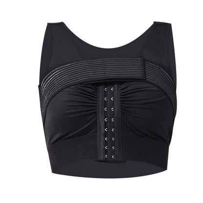 Post Surgery Velcro Compression Vest - Nude - XS - image 9