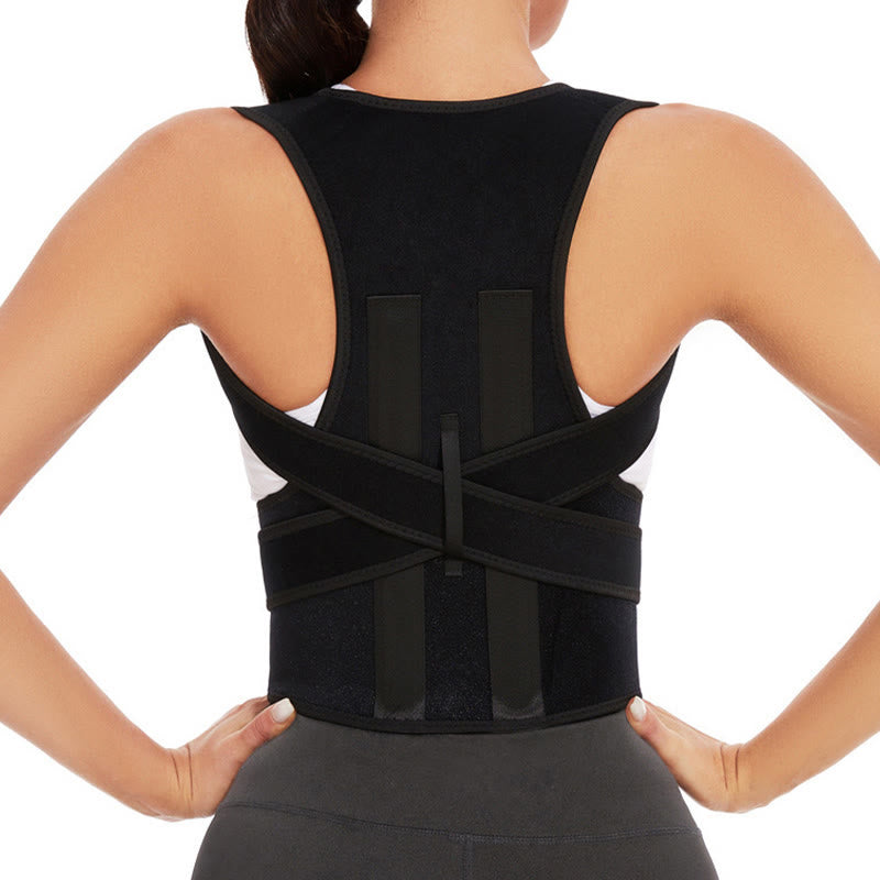Lightweight Adjustable Posture Corrector Shoulder Brace - image 4