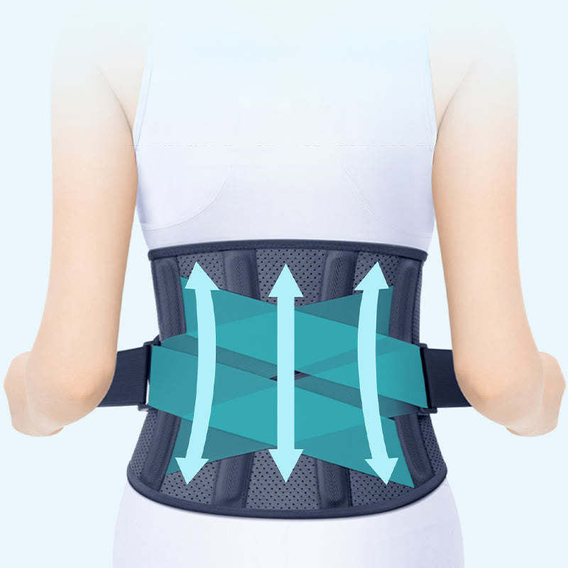 4 Steel Support Waist Brace - image 0