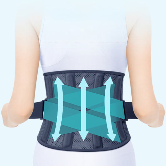 4 Steel Support Waist Brace - image 0